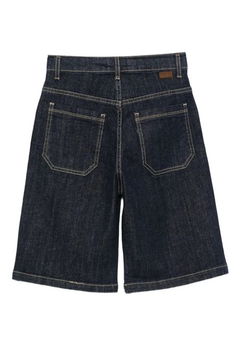 Bermuda con logo PAOLO PECORA KIDS | PP4159BLU